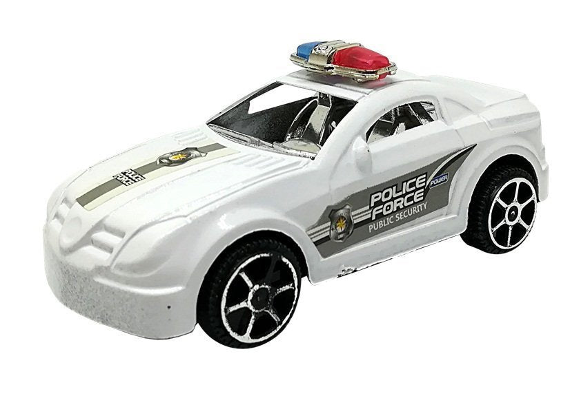 Set policijskih autića za igru u 3 boje - 6u1