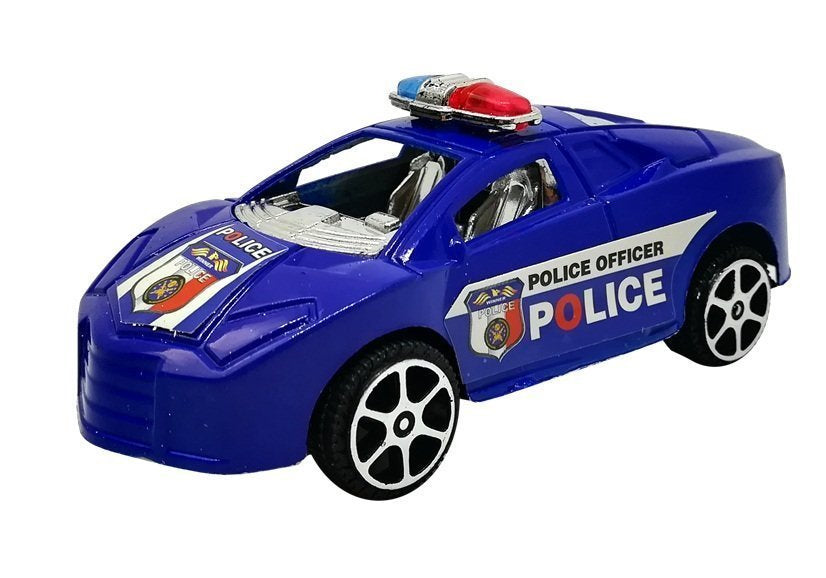 Set policijskih autića za igru u 3 boje - 6u1