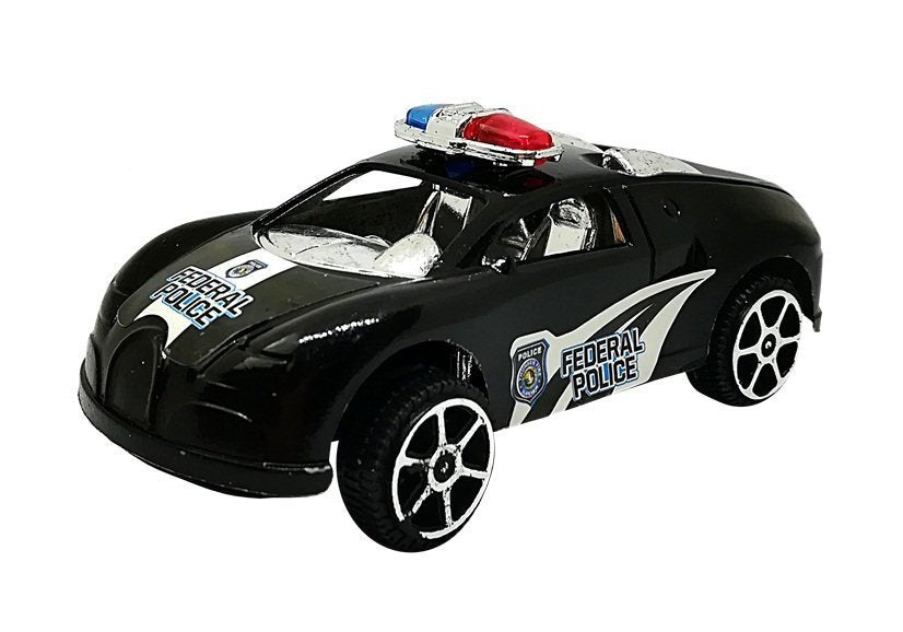 Set policijskih autića za igru u 3 boje - 6u1