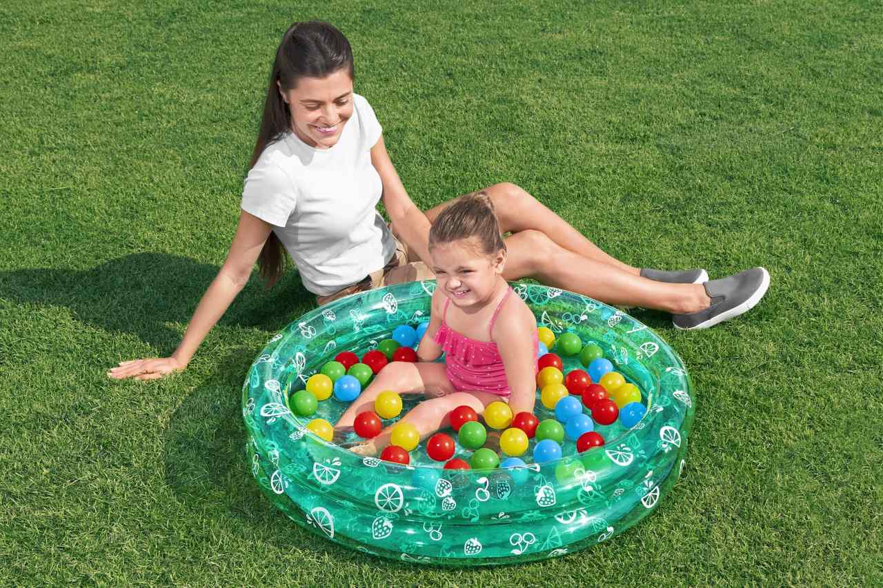 Green Pool 91x20cm + BESTWAY Balls