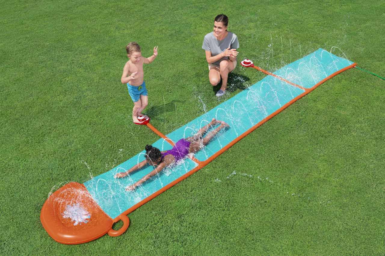 Single Slide H2OGO StompBlast 488 cm BESTWAY
