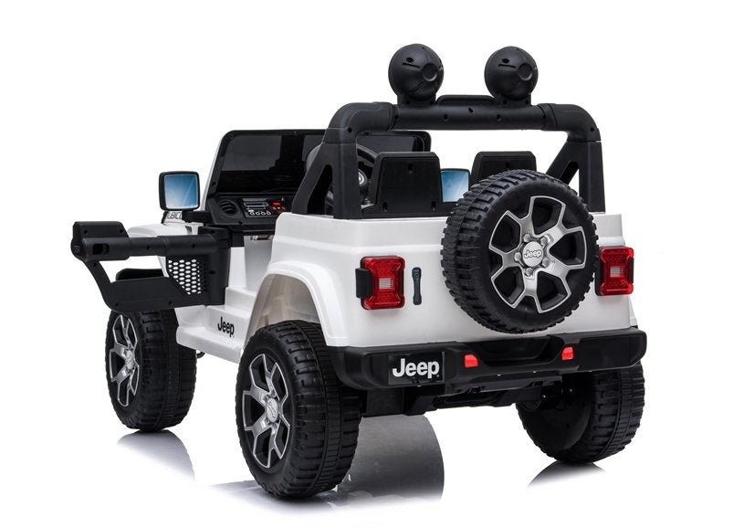 Licencirani auto na akumulator Jeep Rubicon 4x4 - bijeli