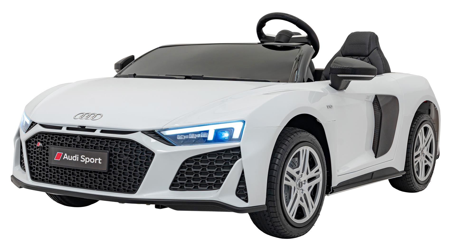 Licencirani auto na akumulator Audi Spyder R8 LIFT STRONG - dvosjed - bijeli