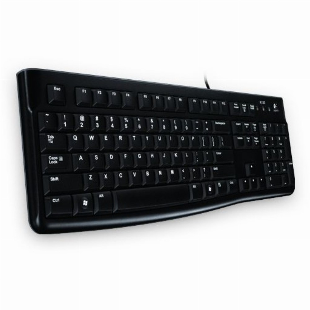 Logitech Keyboard K120 for Business tipkovnica USB QWERTZ Njemački Crno