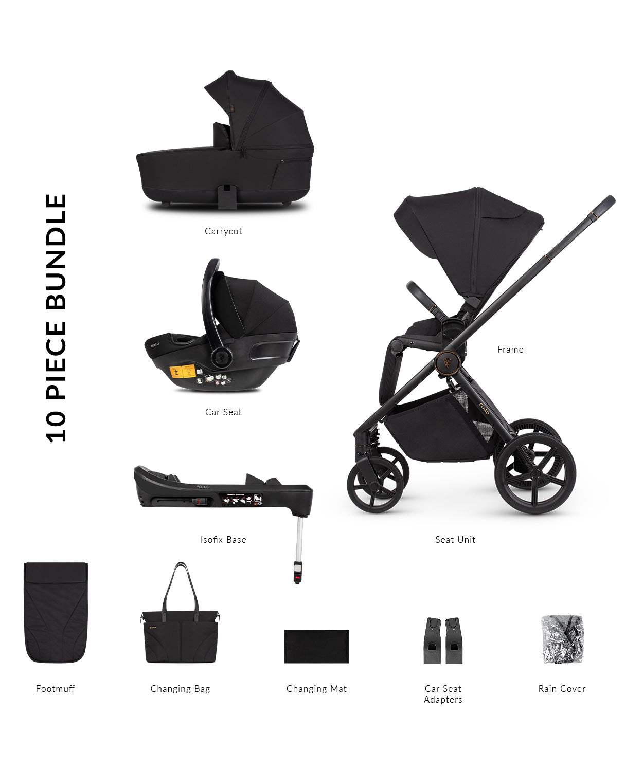 Venicci CLARO 3in1 babakocsi