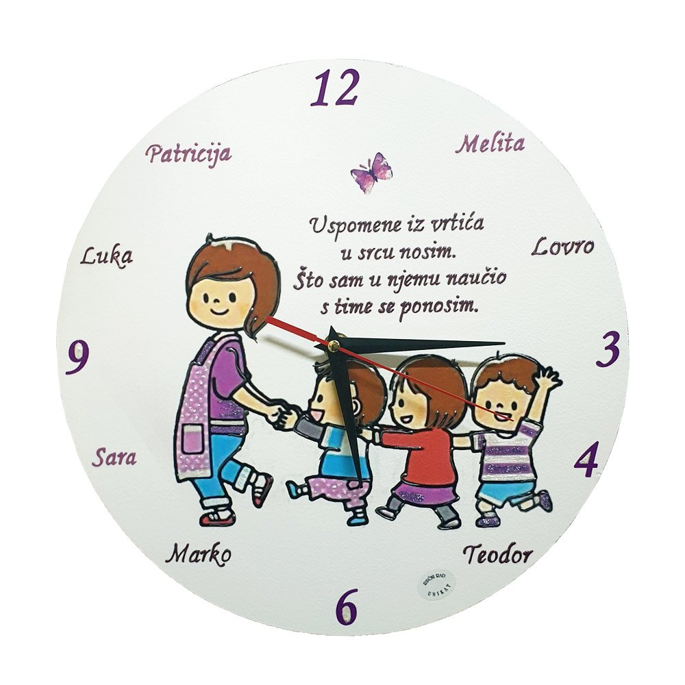 Fali óra Ajándék nagynéniknek/óvónőknek!    Š17923