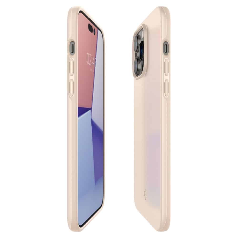 SPIGEN THIN FIT MASKA ZA IPHONE 14 PRO SAND BEIGE