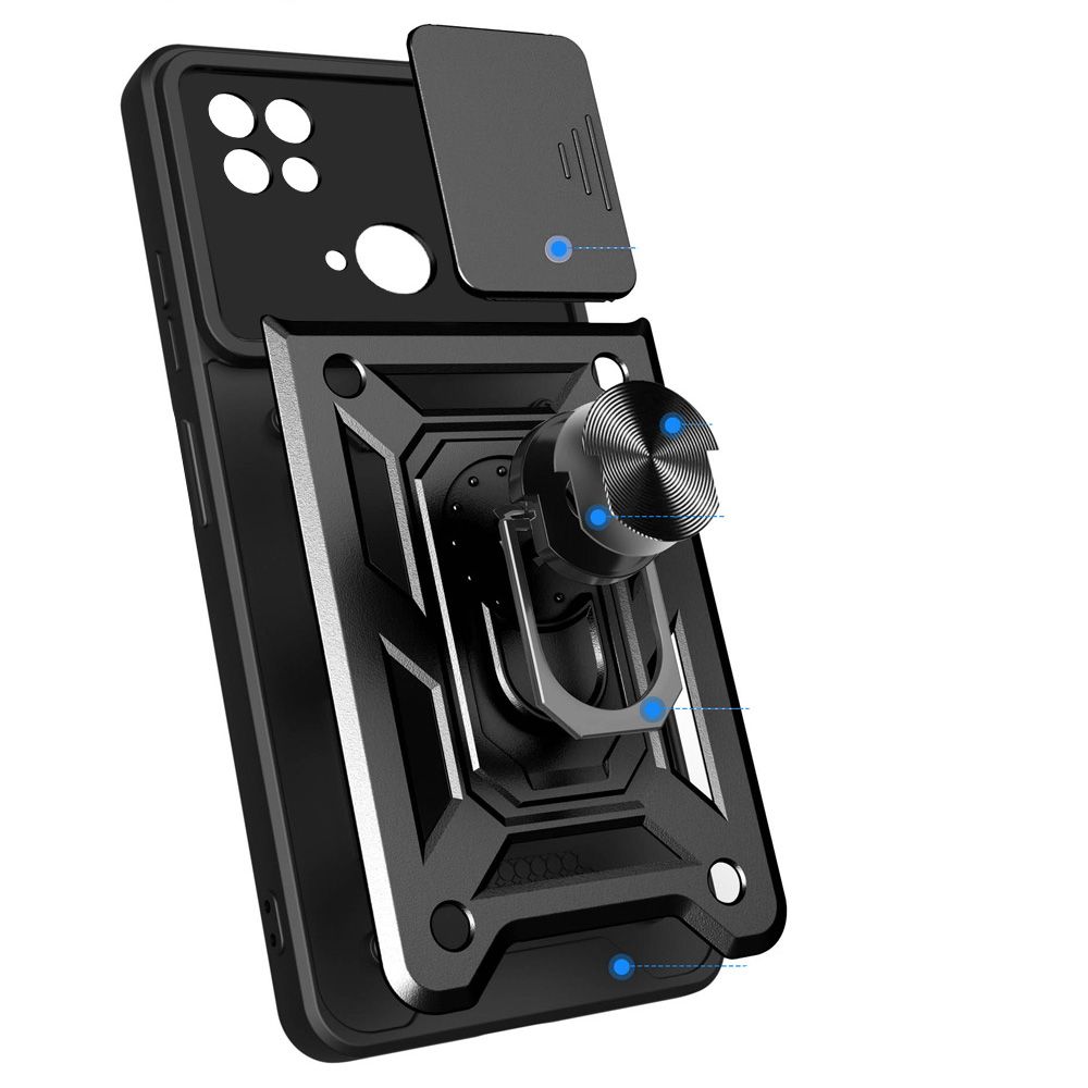 TECH-PROTECT CAMSHIELD PRO ZAŠTITNA MASKA ZA XIAOMI REDMI 10C CRNA