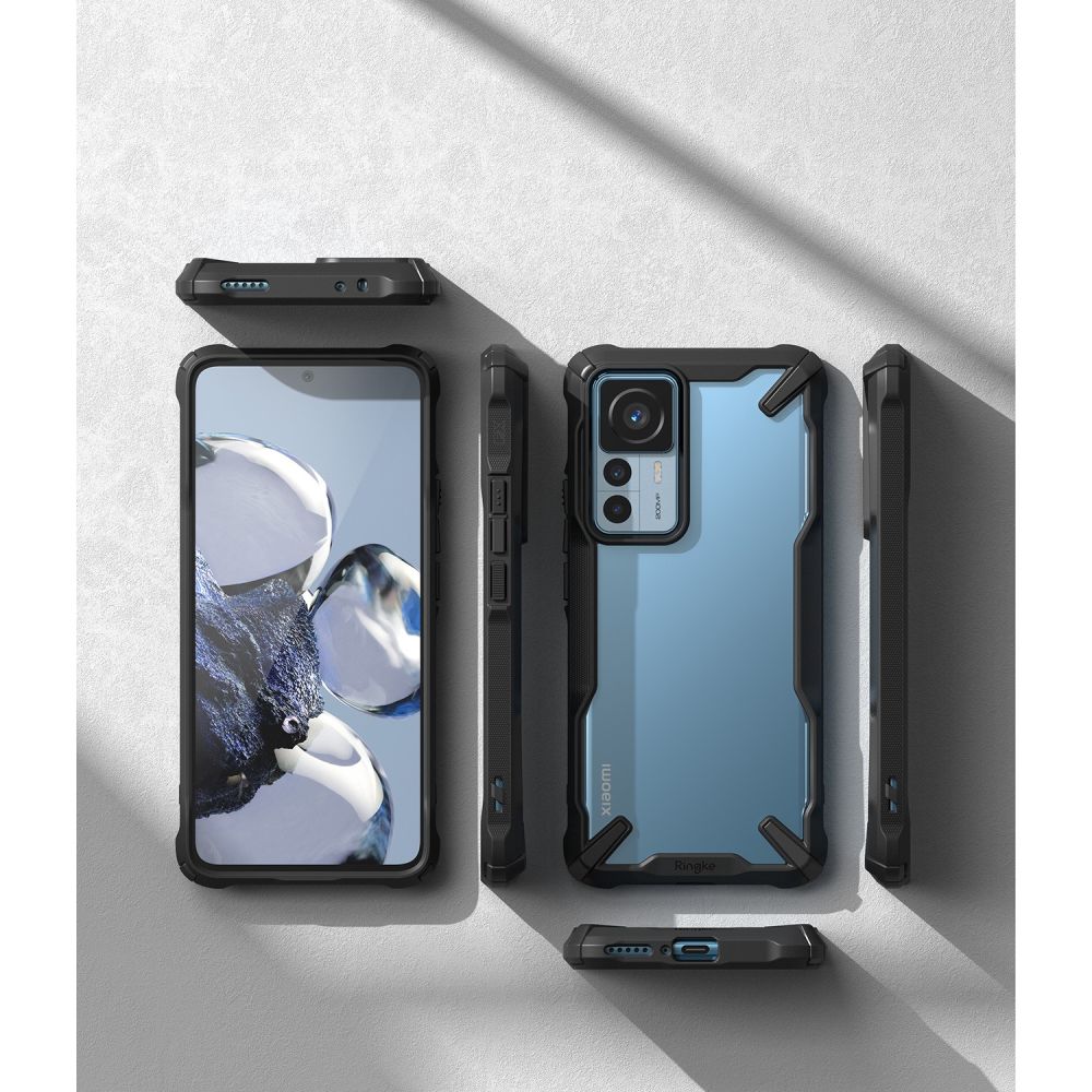RINGKE FUSION X MASKA ZA XIAOMI 12T / 12T PRO CRNA