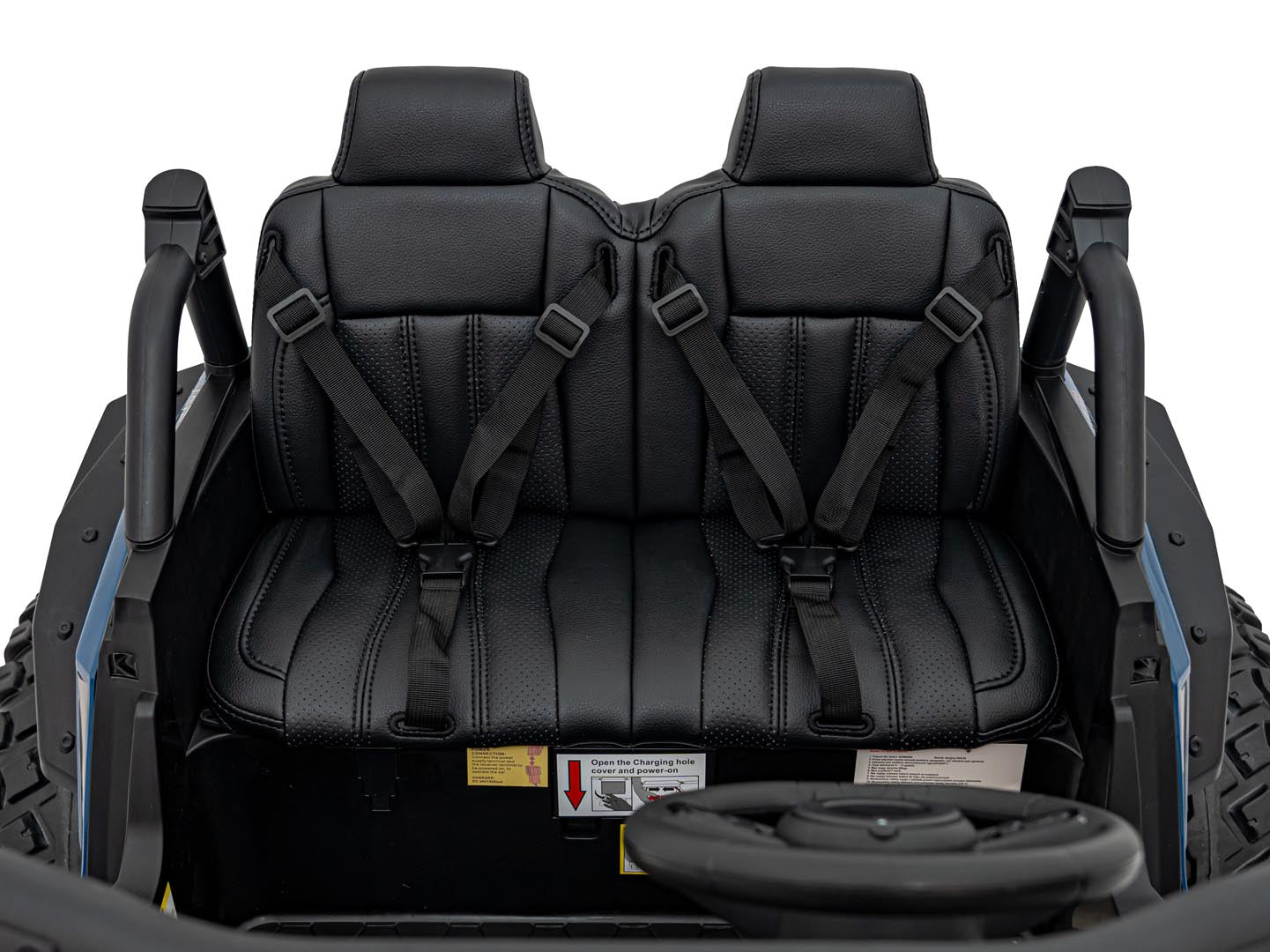 Licencirani buggy na akumulator HONDA 4x4 Off-Road - dvosjed - plavi