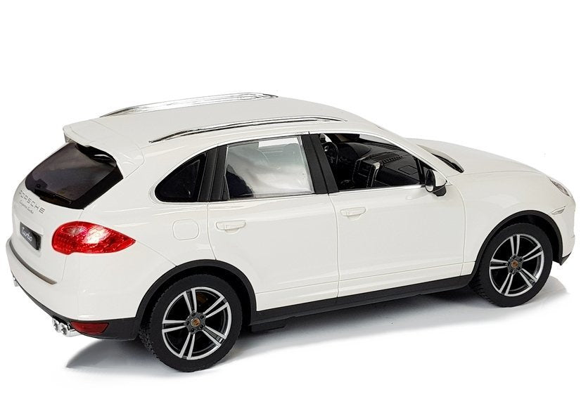 Auto na daljinsko upravljanje Porsche Cayenne Turbo Rastar 1:14 - bijeli