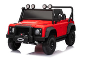 Licencirani auto na akumulator Land Rover Defender 110 SVX Concept - crveni