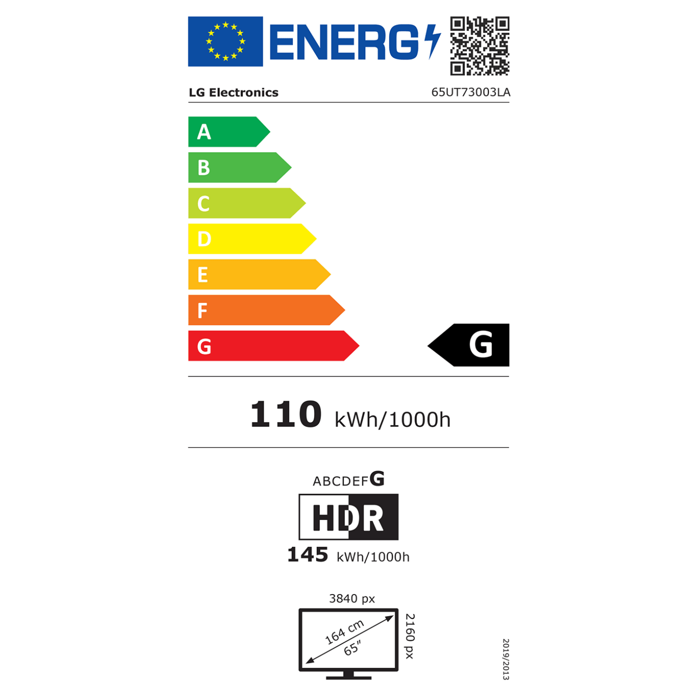 LG Televizor Smart LED 4K UHD 65" - 65UT73003LA
