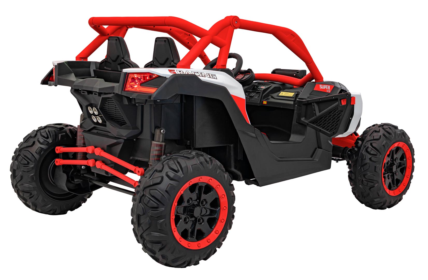 Buggy na akumulator SR SUPER 66 4x4 - dvosjed - crveni