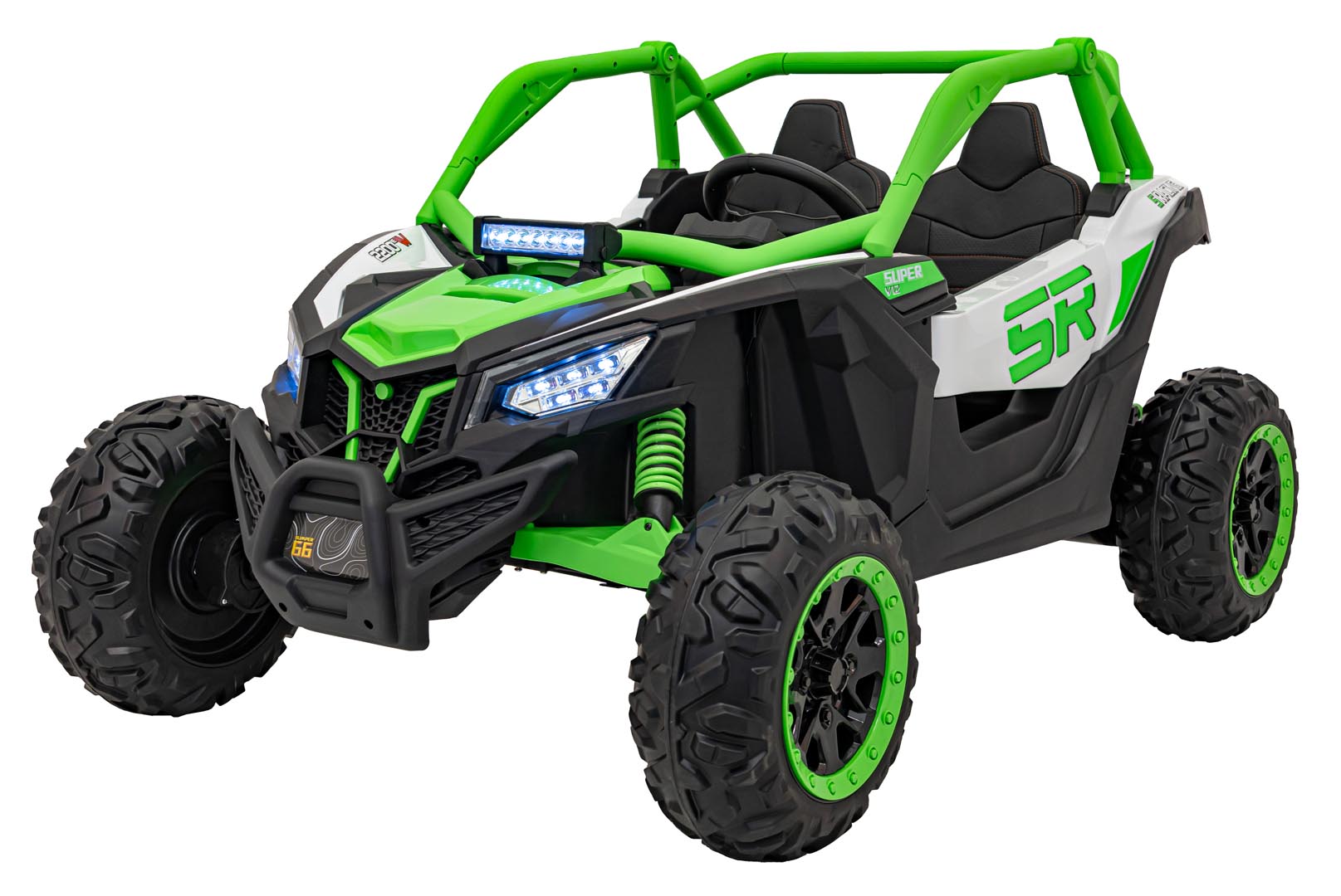 Buggy na akumulator SR SUPER 66 4x4 - dvosjed - zeleni