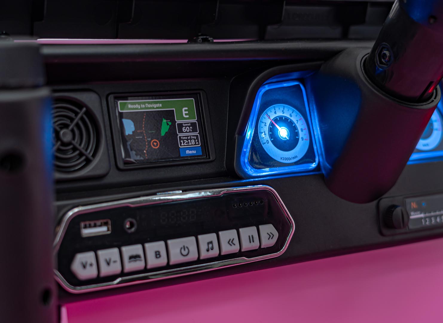 Auto na akumulator Off-Road CLIMBER 4x4 - rozi