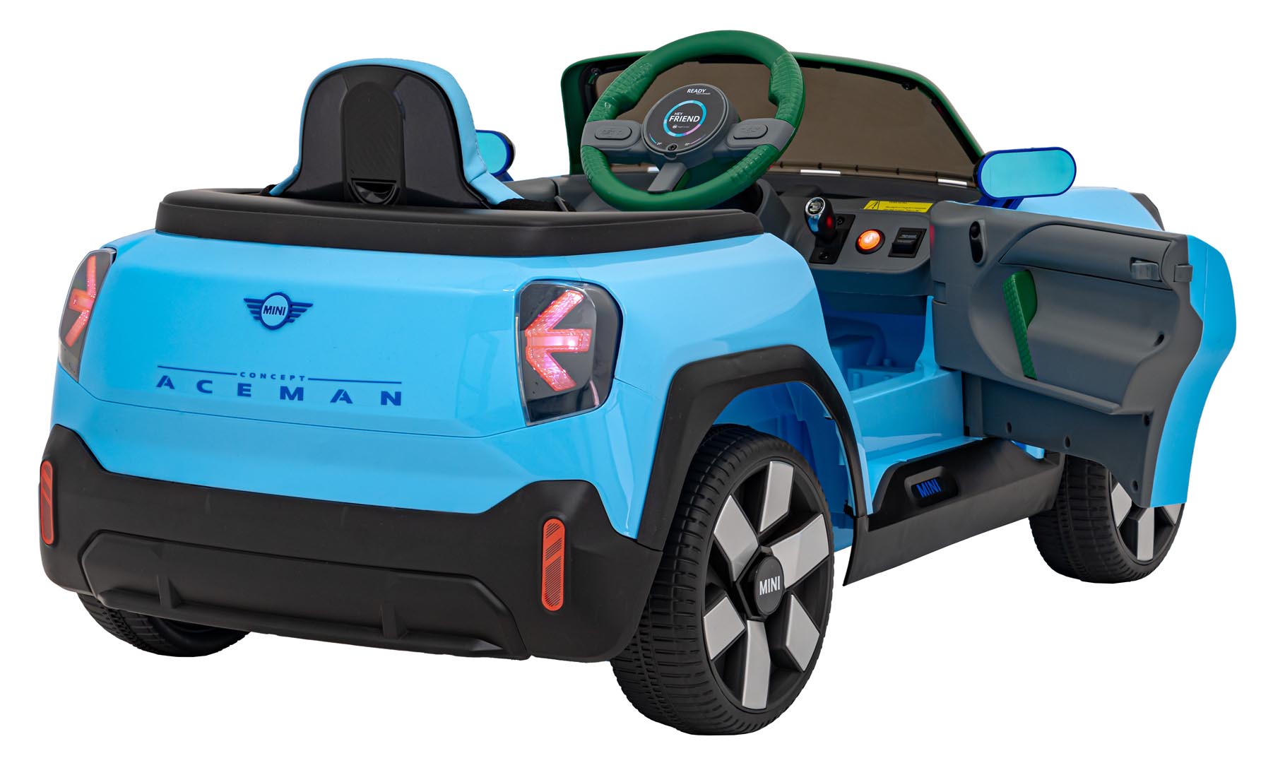 Licencirani auto na akumulator Mini Concept Aceman 4x4 - plavi