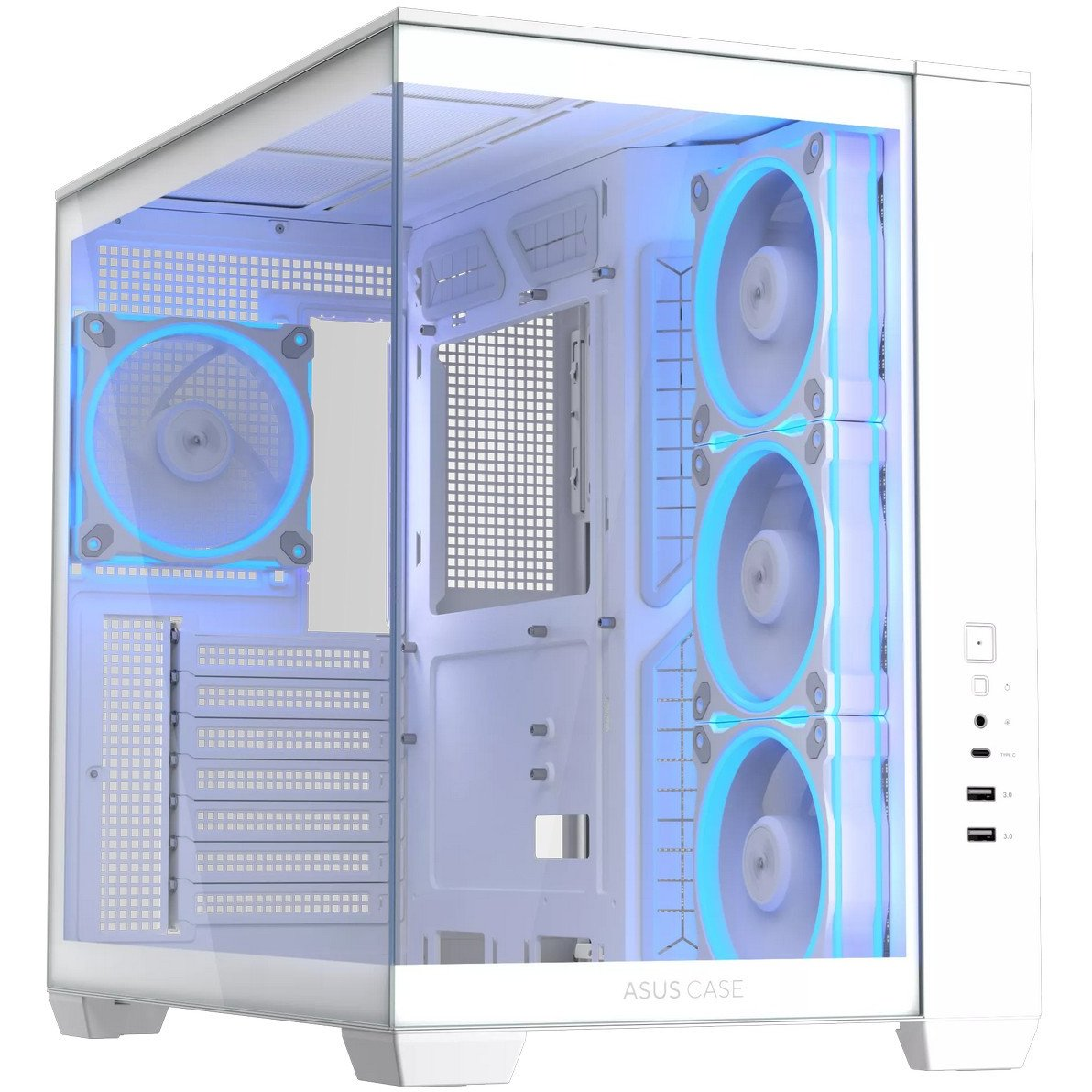 ASUS A32 Plus TG ARGB White Midi Tower Bijelo