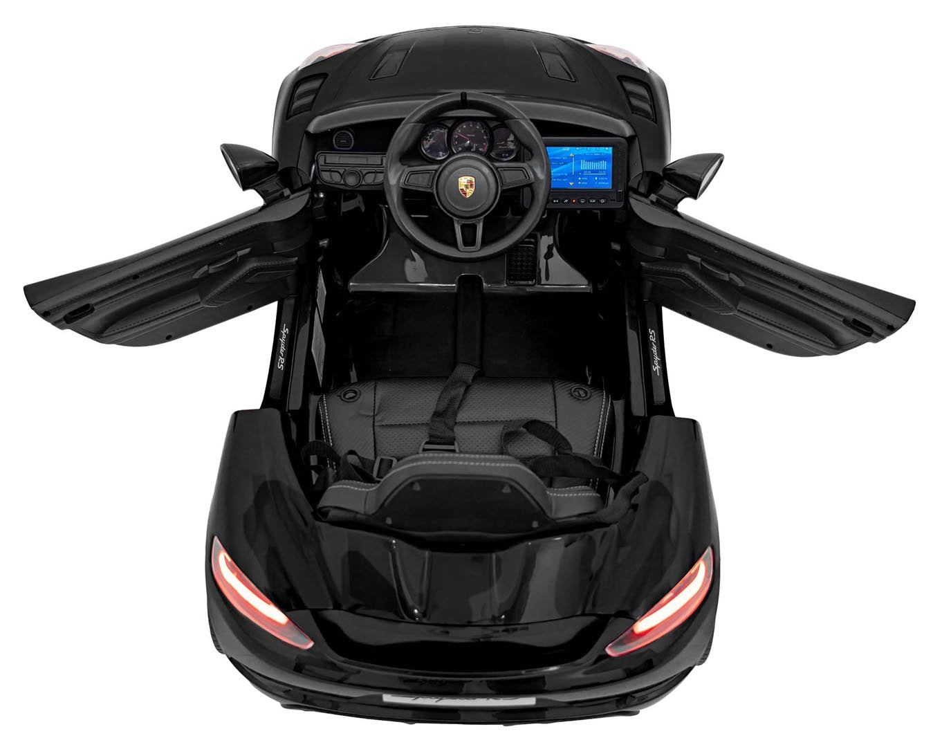 Porsche 718 vehicle Black MP4
