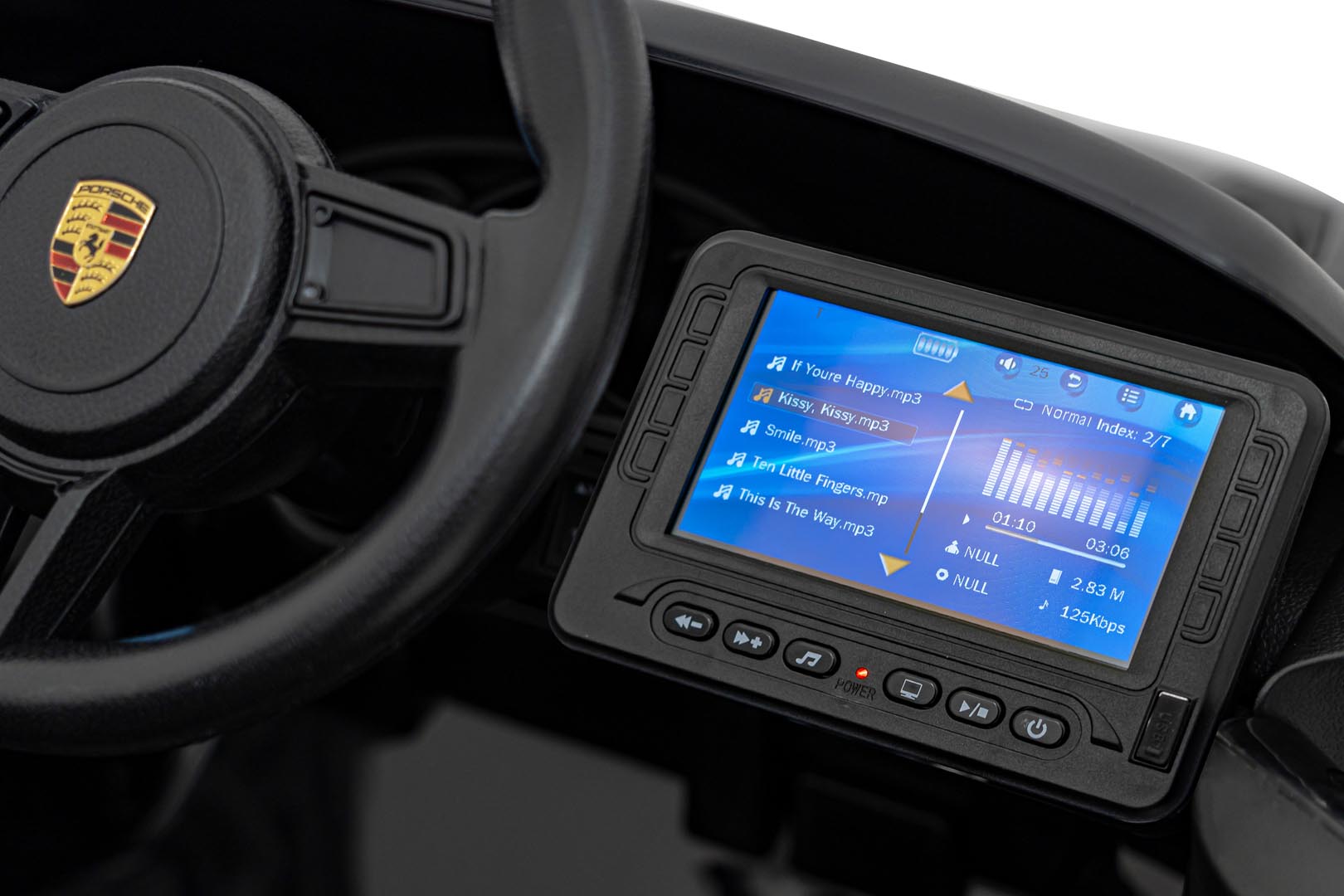 Porsche 718 vehicle Black MP4