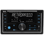 SAL Auto radio, 4 x 50W, FM RDS, BT, USB, microSD - VB5500
