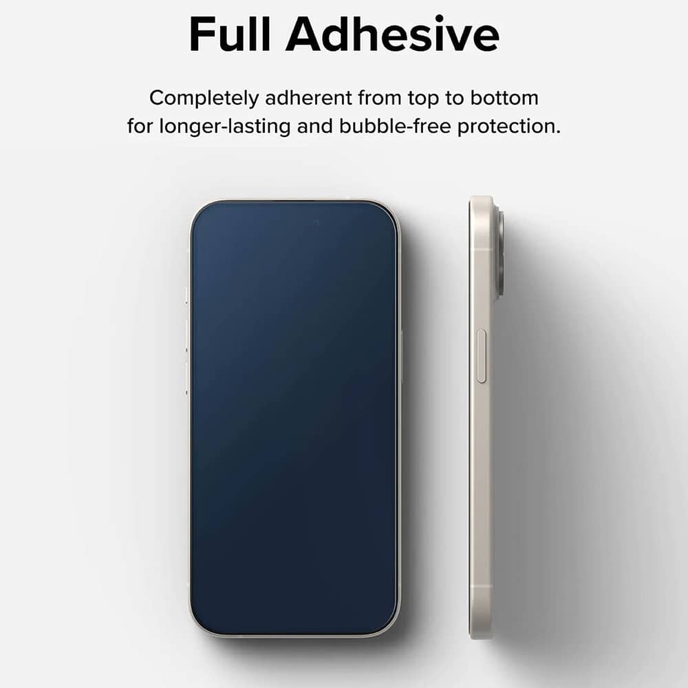 Ringke - Cover Display kaljeno staklo za iPhone 16 Plus/15 Plus - crno