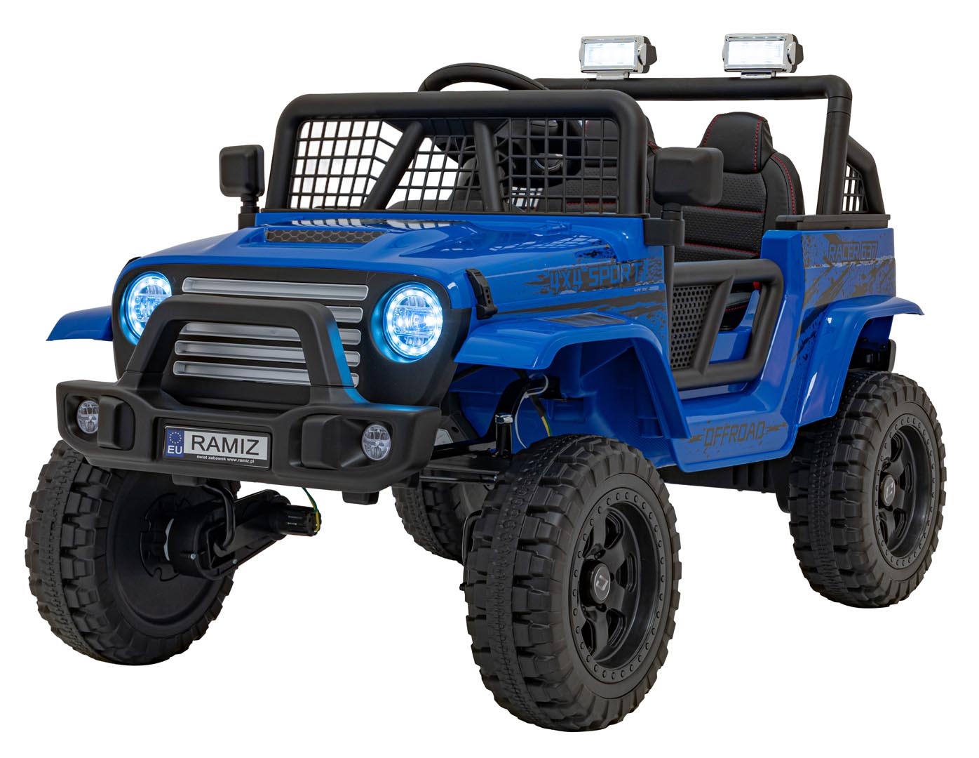 Auto na akumulator OFF ROAD 4x4 SPORT - plavi