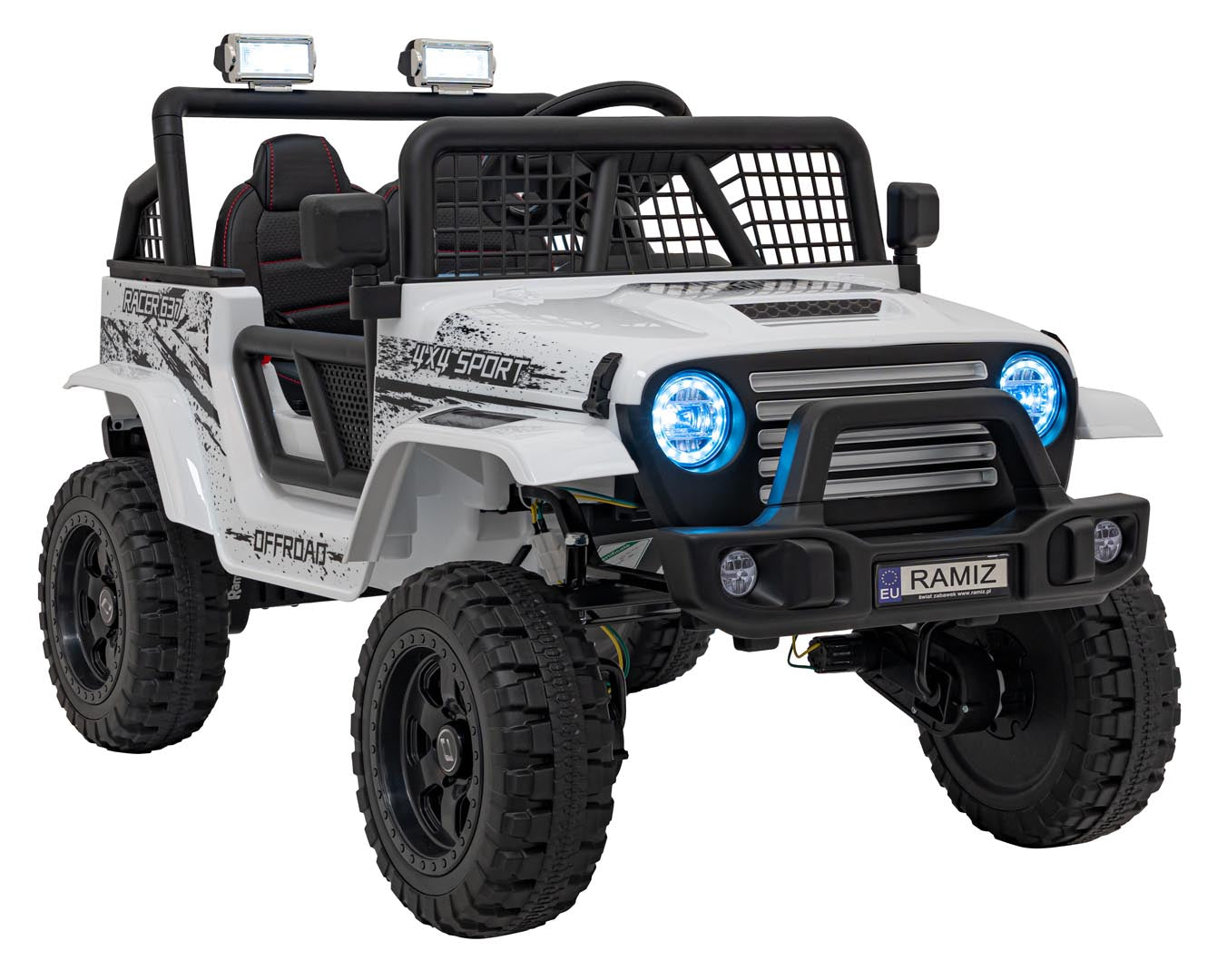 Auto na akumulator OFF ROAD 4x4 SPORT - bijeli
