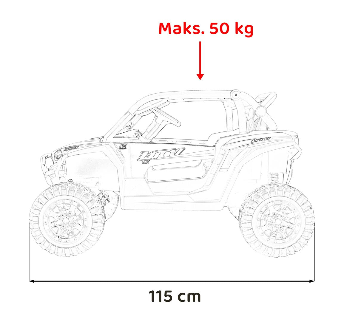 Buggy na akumulator KCK 4x4 - plavi
