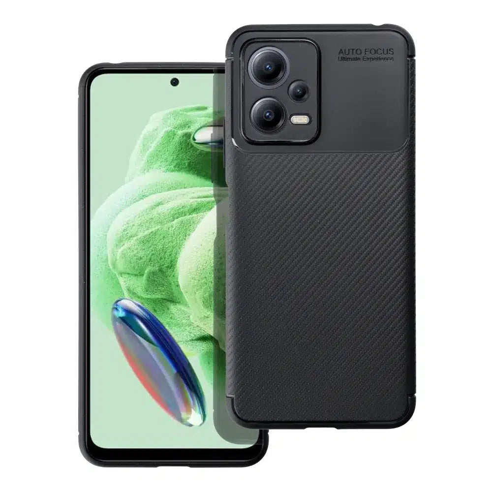 CARBON PREMIUM maska za XIAOMI Redmi NOTE 12 5G crna