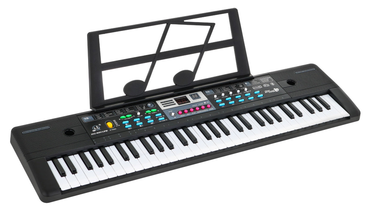 Dječji klavir MQ-601UFB sa stalkom za note + mikrofon