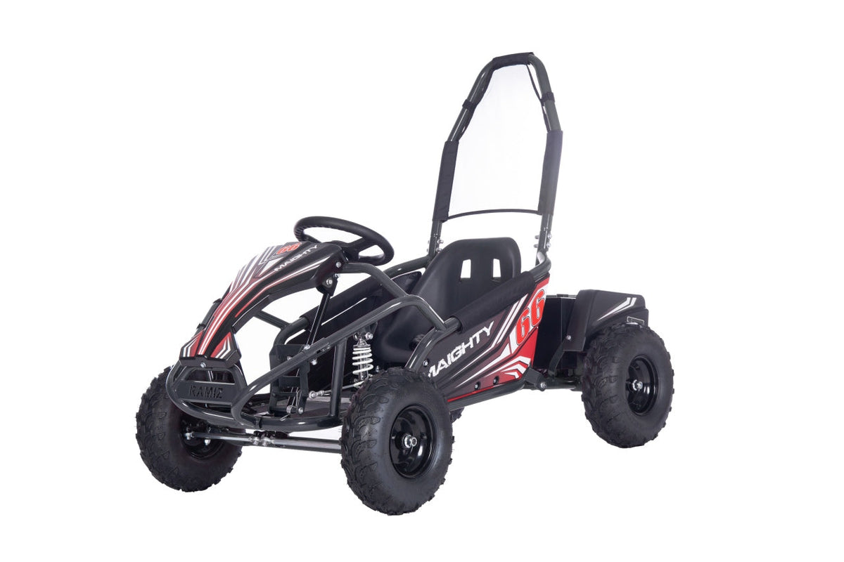 Go-kart na akumulator MAIGHTY 1000W - Crni
