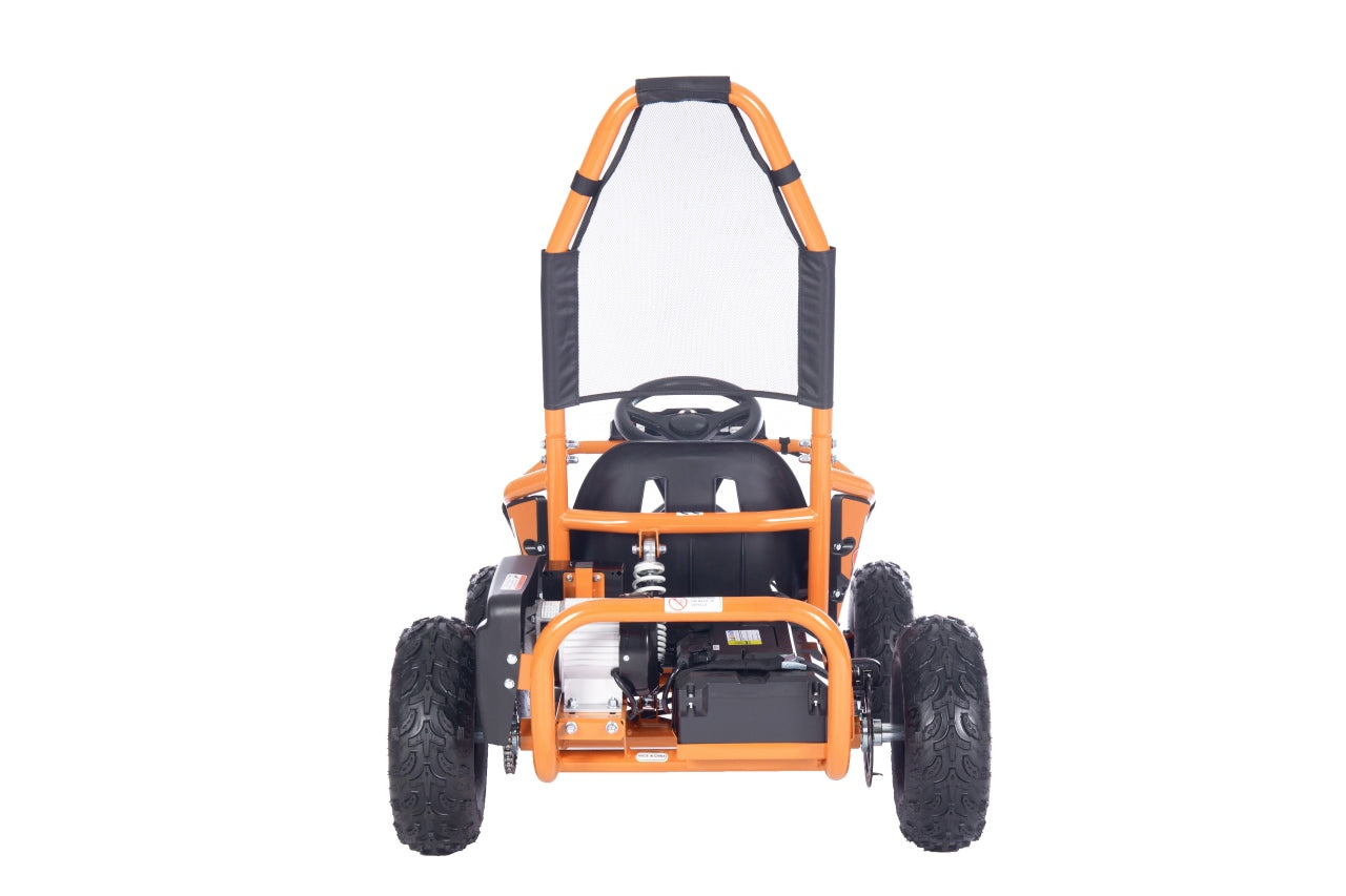 Go-kart na akumulator MAIGHTY 1000W - narančasti