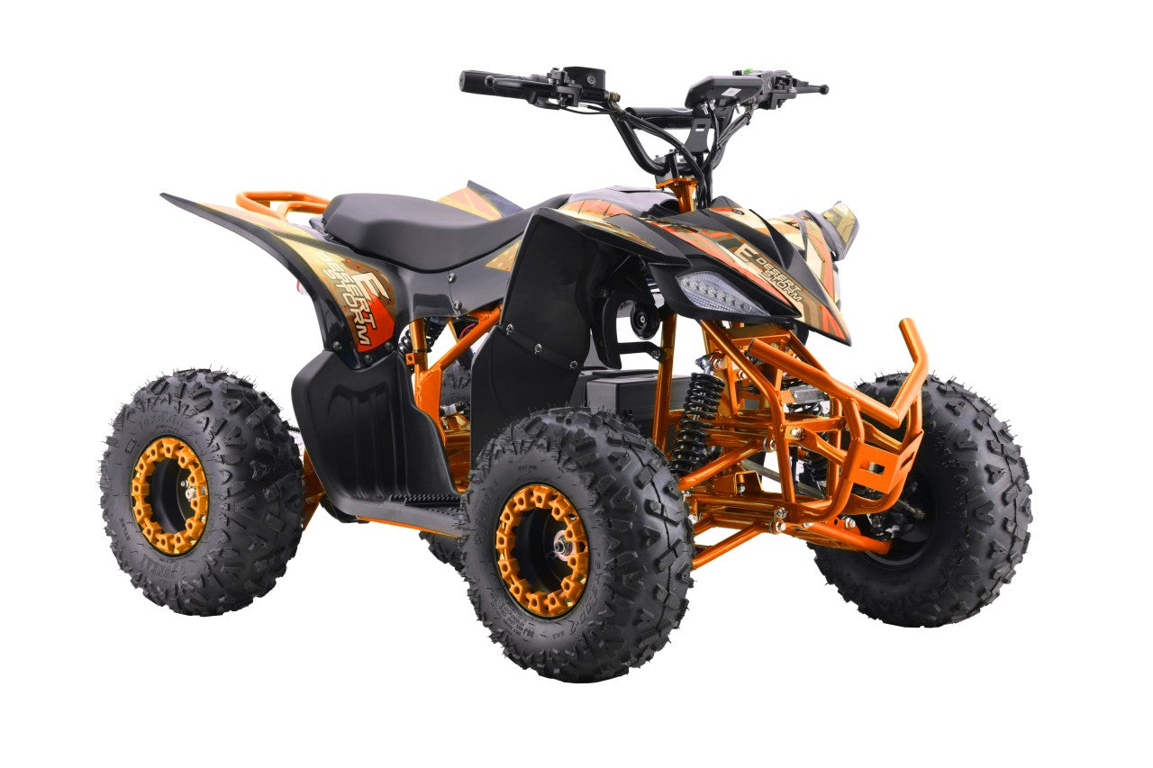 Quad na akumulator DESERT STORM LIFT 800W - narančasti