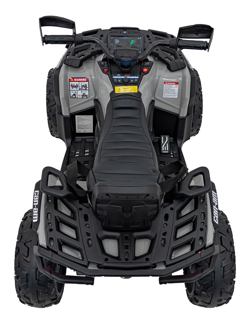 Quad na akumulator Can-Am Outlander ATV 4x4 - sivi