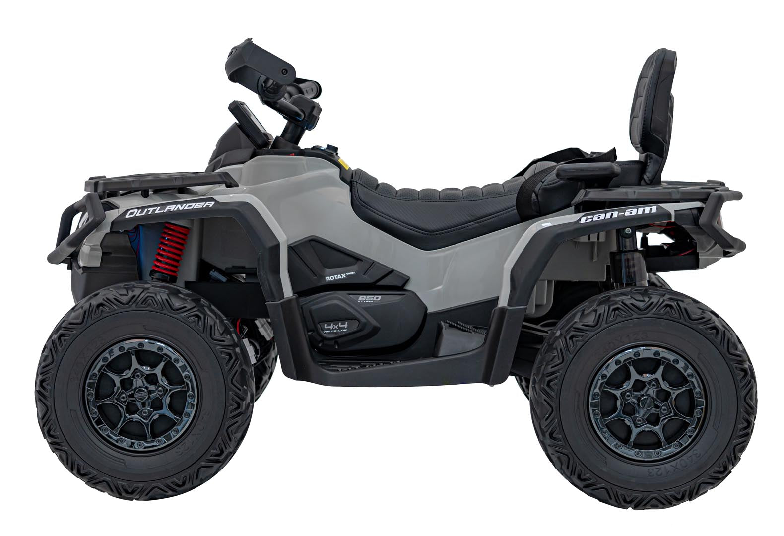 Quad na akumulator Can-Am Outlander ATV 4x4 200W - sivi