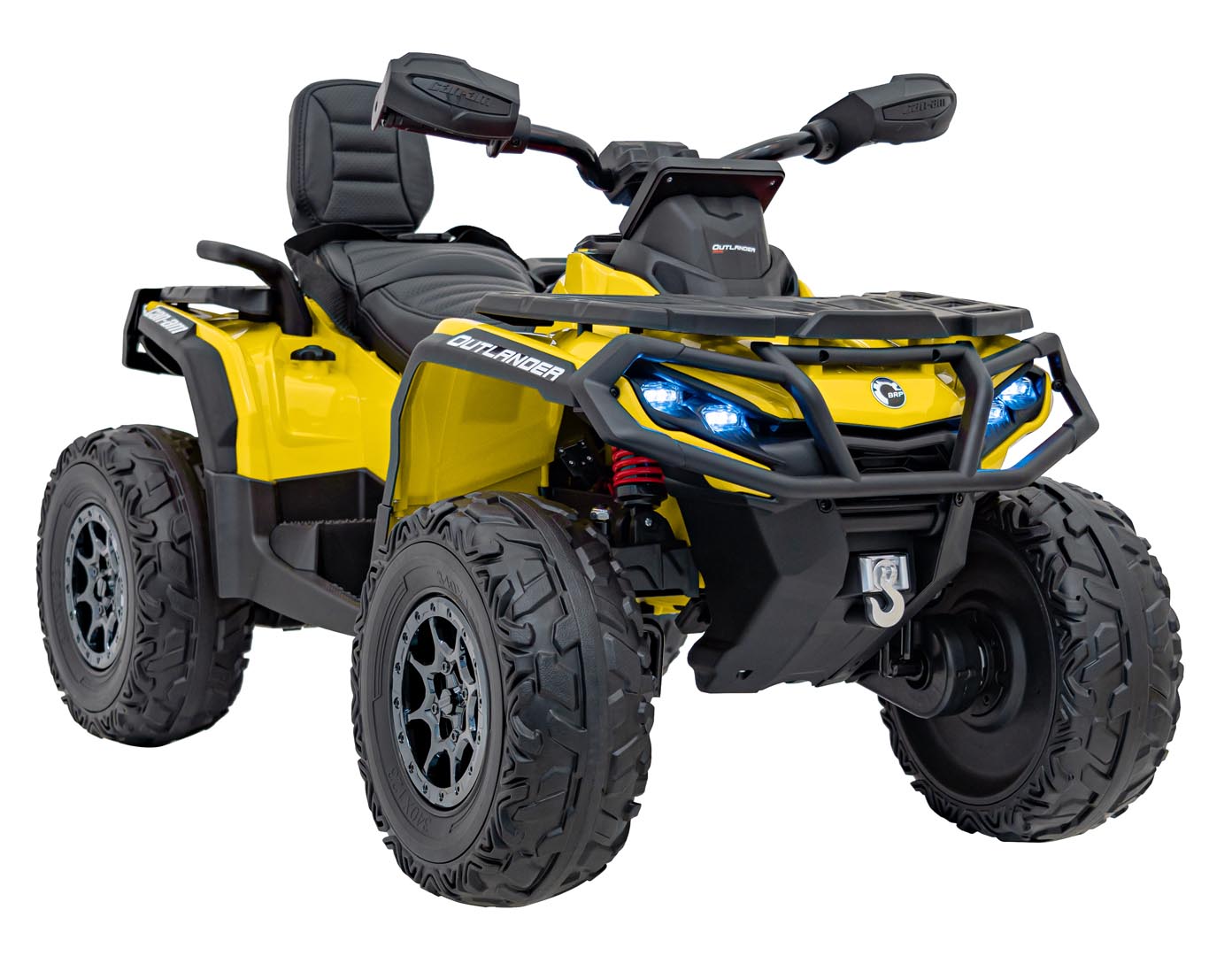 Quad na akumulator Can-Am Outlander ATV 4x4 200W - žuti