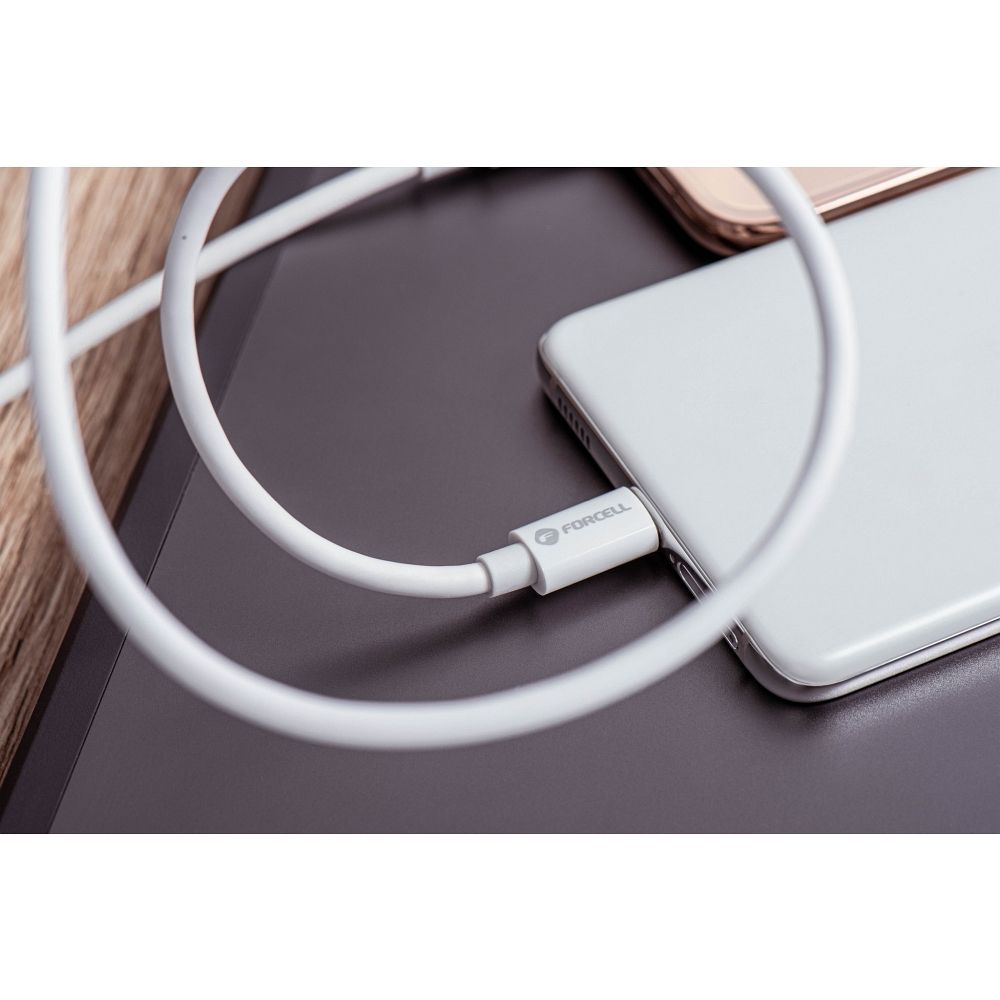 FORCELL kabel USB A na tip C QC4.0 3A/20V 60W C336 1m bijeli
