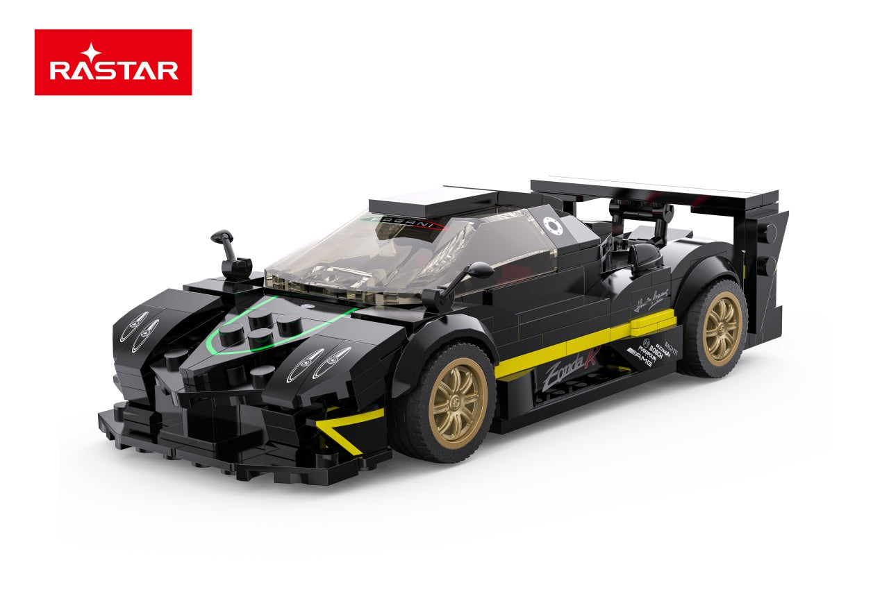 Licencirani auto na daljinsko upravljanje  i sastavljanje 1:28 Pagani Zonda RASTAR - crni