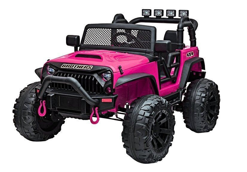 Auto na akumulator Jeep JC666 Brother - rozi/lakirani
