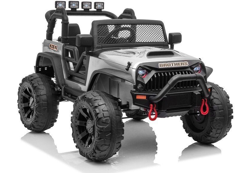 Auto na akumulator Jeep JC666 Brother - sivi/lakirani