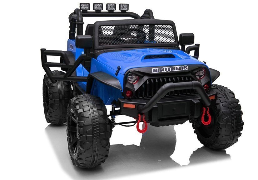 Auto na akumulator Jeep JC666 Brother - plavi/lakirani