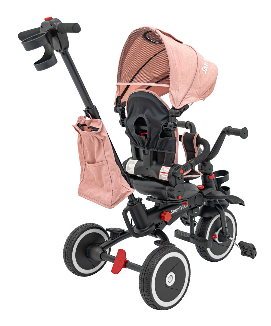 Dječji tricikl RIDER SPORTRIKE – rozi