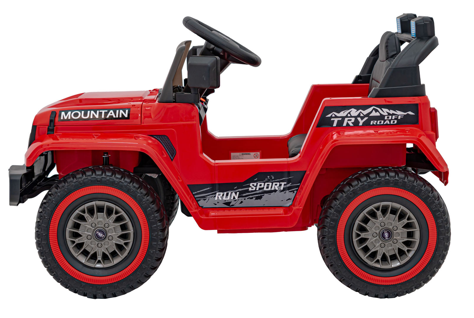 Auto na akumulator Off Road MOUNTAIN - crveni