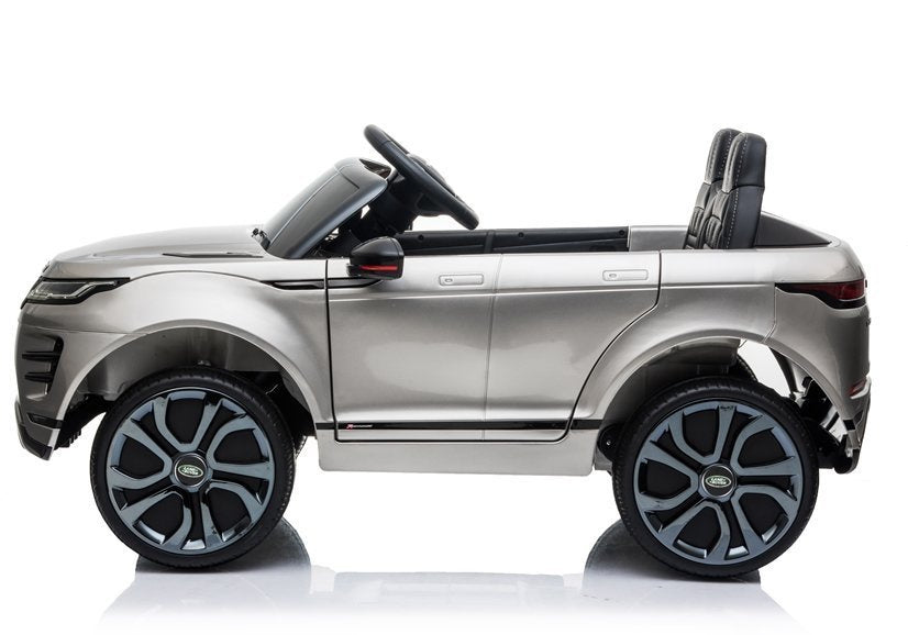 Licencirani auto na akumulator Range Rover Evoque - sivi/lakirani