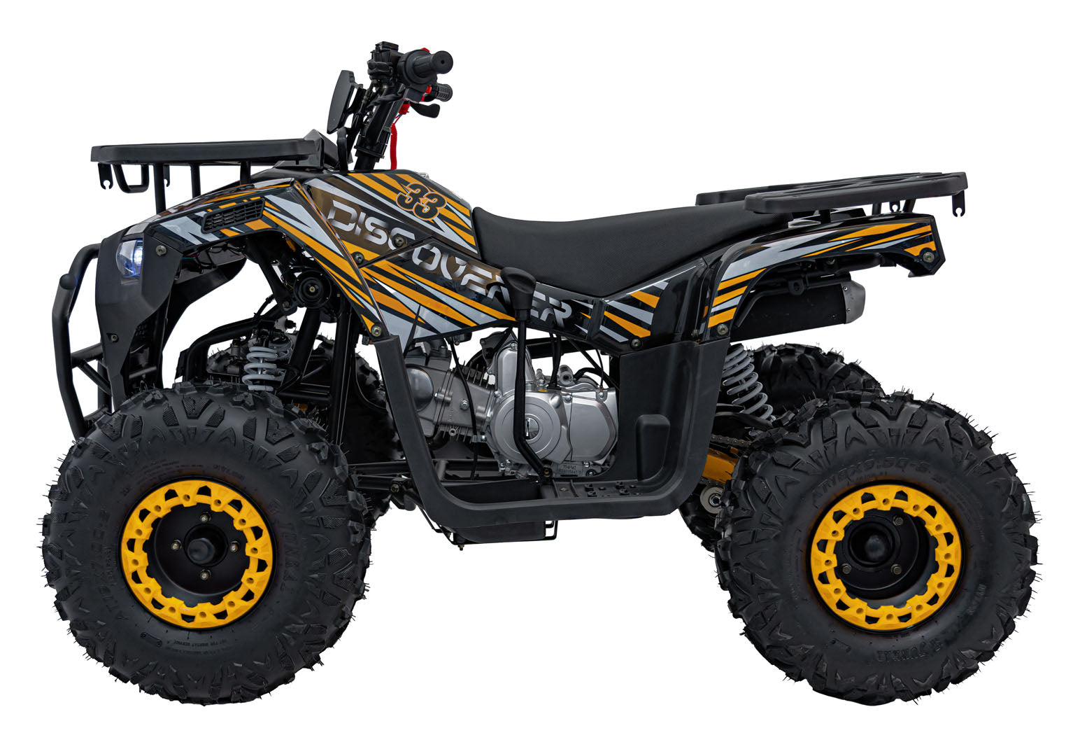 Quad na benzin 120CC DISCOVERER - narančasti