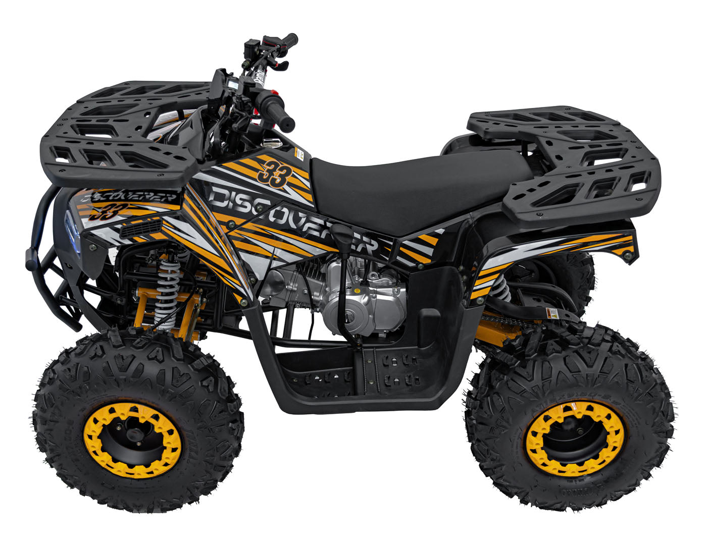 Quad na benzin 120CC DISCOVERER - narančasti