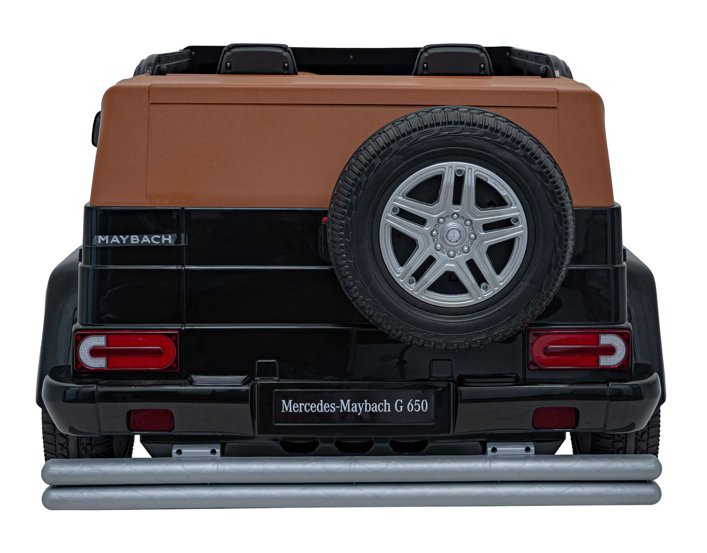 Licencirani auto na akumulator Mercedes Benz MAYBACH G650 4x4 - dvosjed -crni