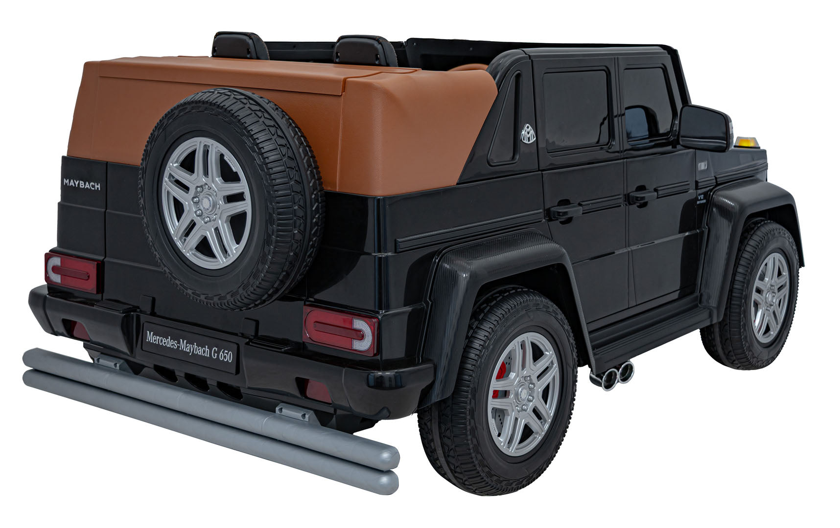 Licencirani auto na akumulator Mercedes Benz MAYBACH G650 4x4 - dvosjed -crni