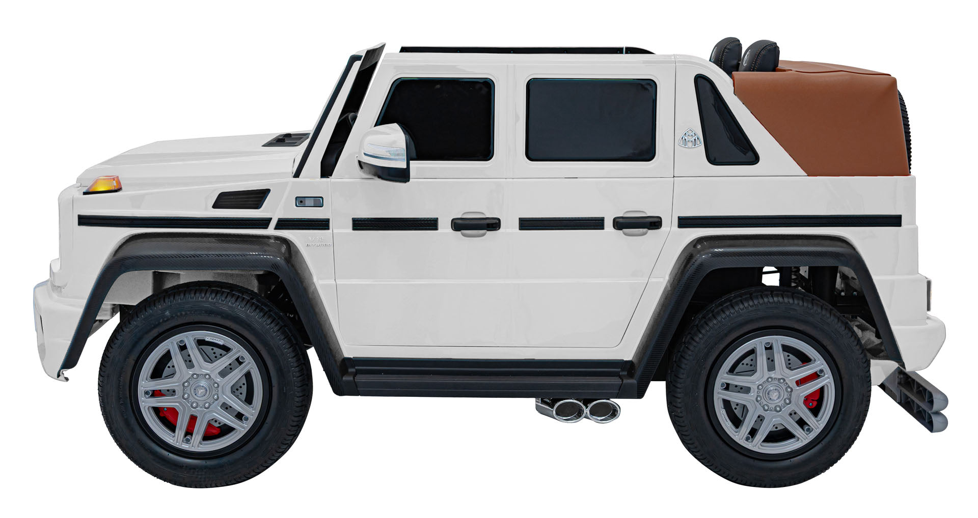 Licencirani auto na akumulator Mercedes Benz MAYBACH G650 4x4 - dvosjed -bijeli